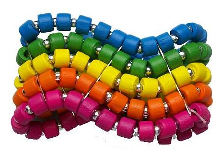 Rainbow Wood BRACELET