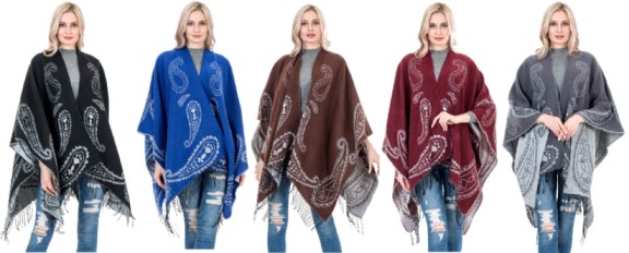 Over Sized Women's Winter PONCHO