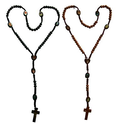 Wooden Rosary NECKLACE