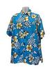Classic Aloha Hibiscus FLOWERS Men's Shirt ( XL )