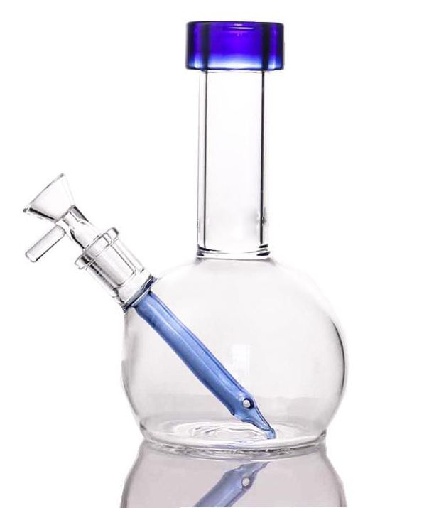 7'' Round Base Glass WATER PIPE