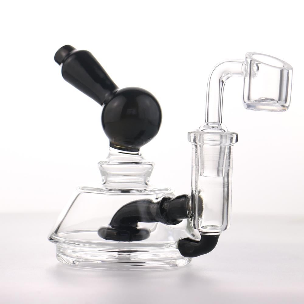 4'' Mini GLASS Water PIPE Dabbing Rig