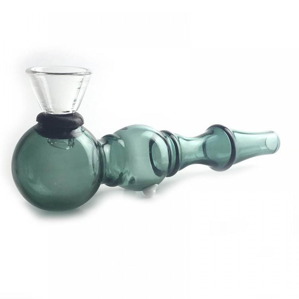 4.5'' Glass Green Multi function Hand Oil Burner PIPE