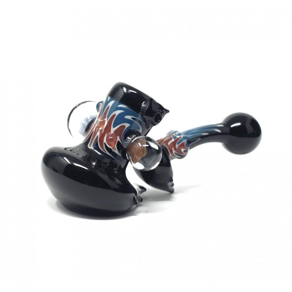 6'' head design glass bubbler PIPE