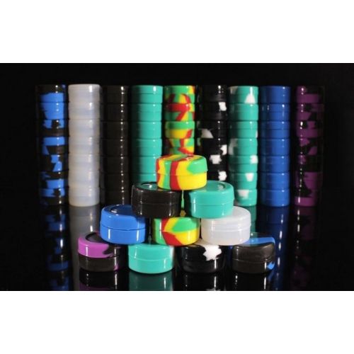 Non Stick, Silicone ContAiner JArs DAB For ConcentrAte WAx