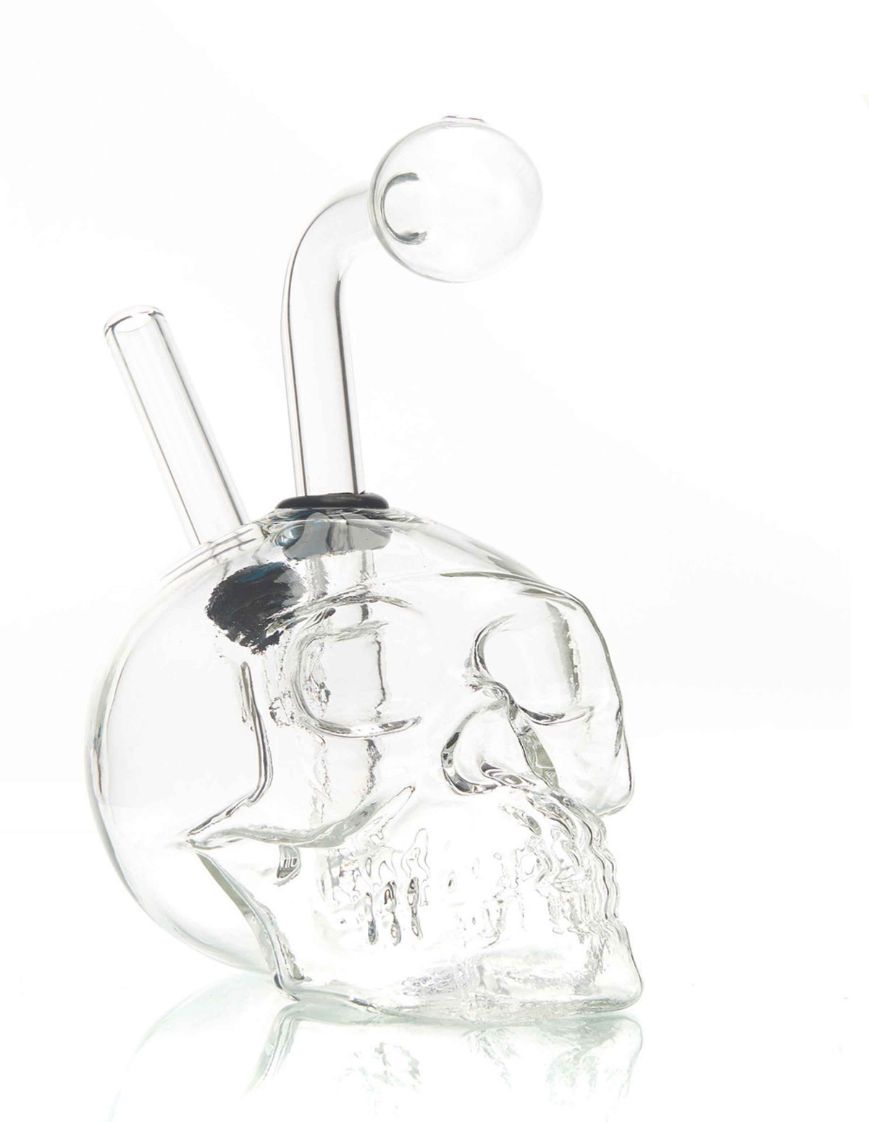 4'' skull oil burner bubbler PIPE