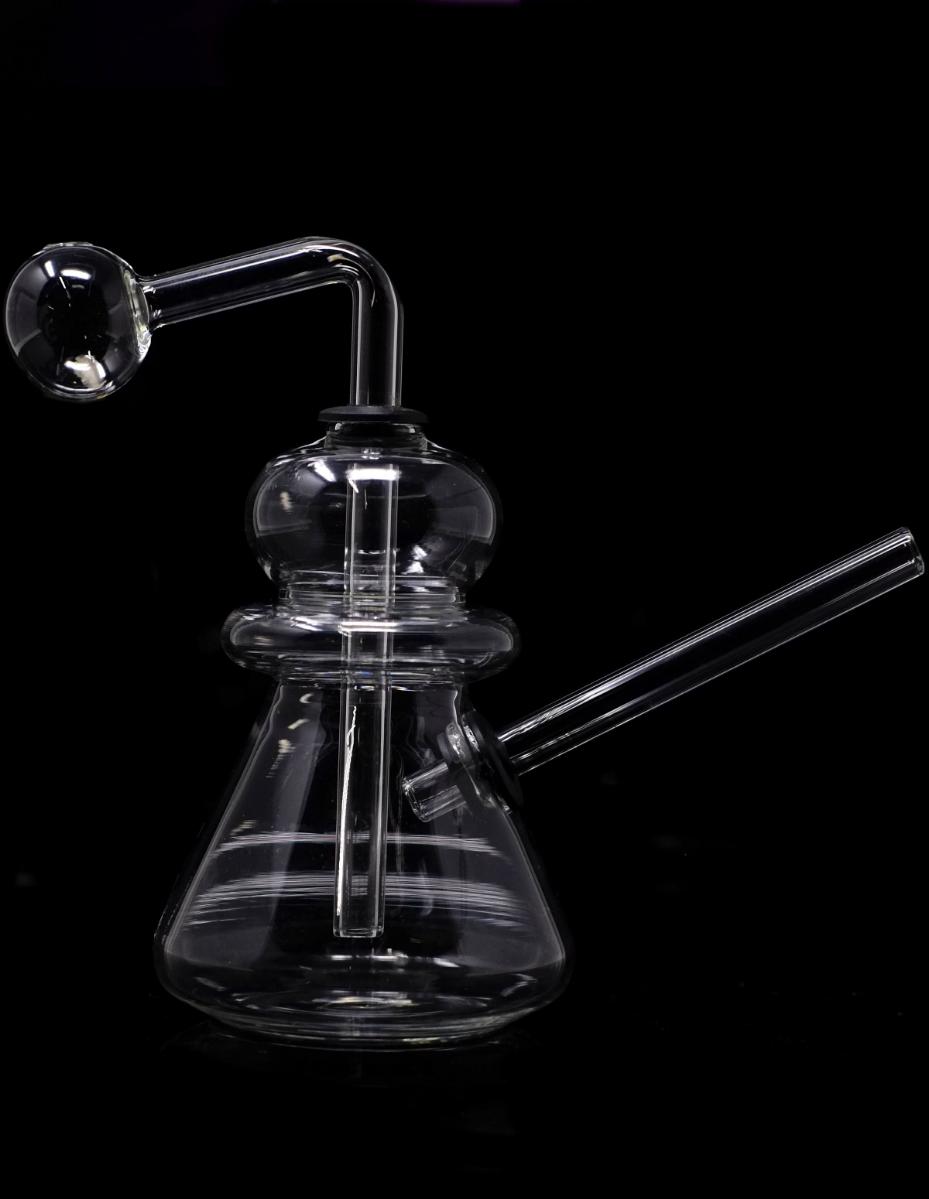 5'' GLASS oil Burner Bubbler WaterPIPES