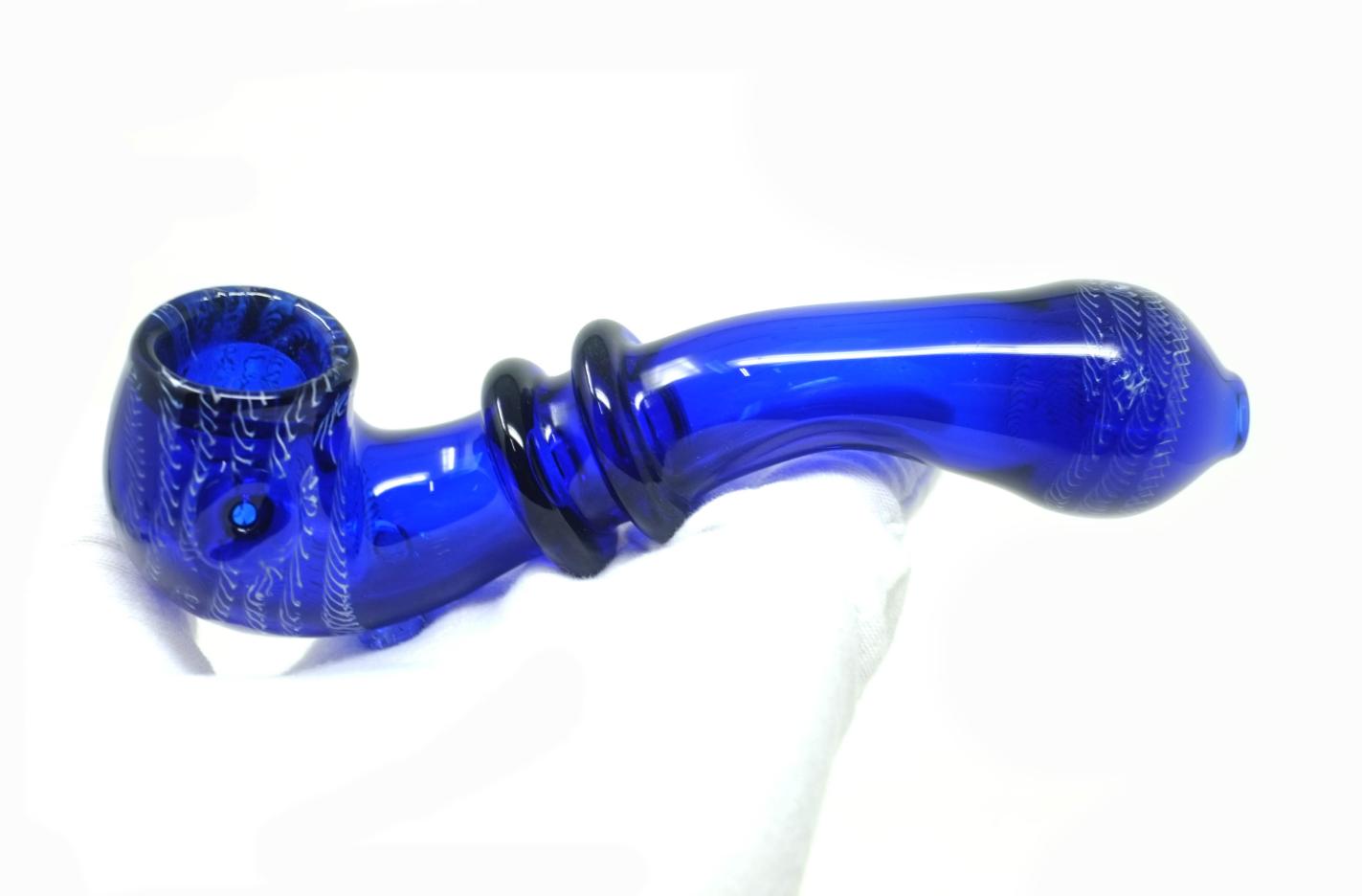 6.5'' sherlock GLASS hand PIPE