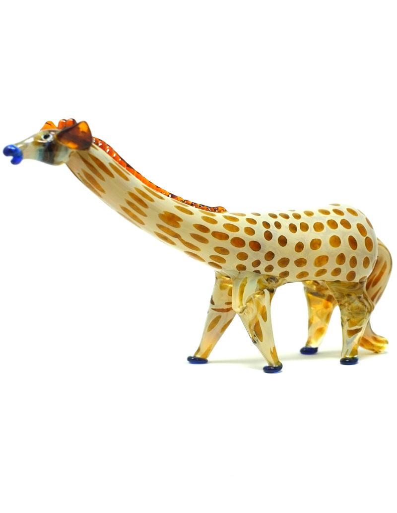 7''Giraffes  GLASS hand PIPE,