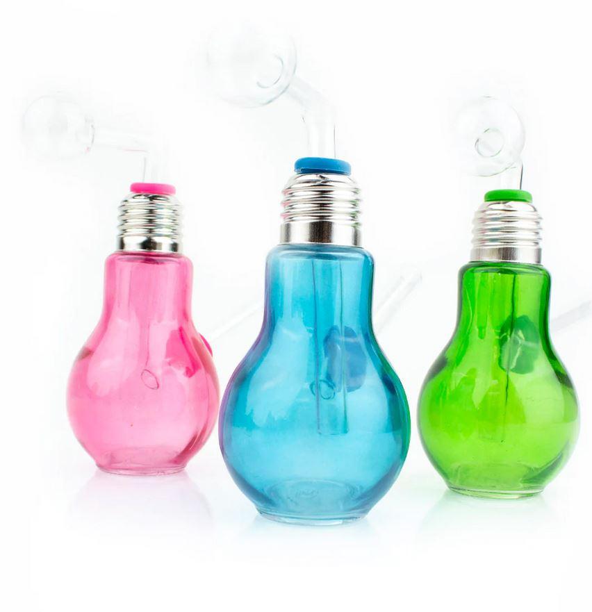 6'' Inches LIGHT BULB Design Oil Burner Bubbler