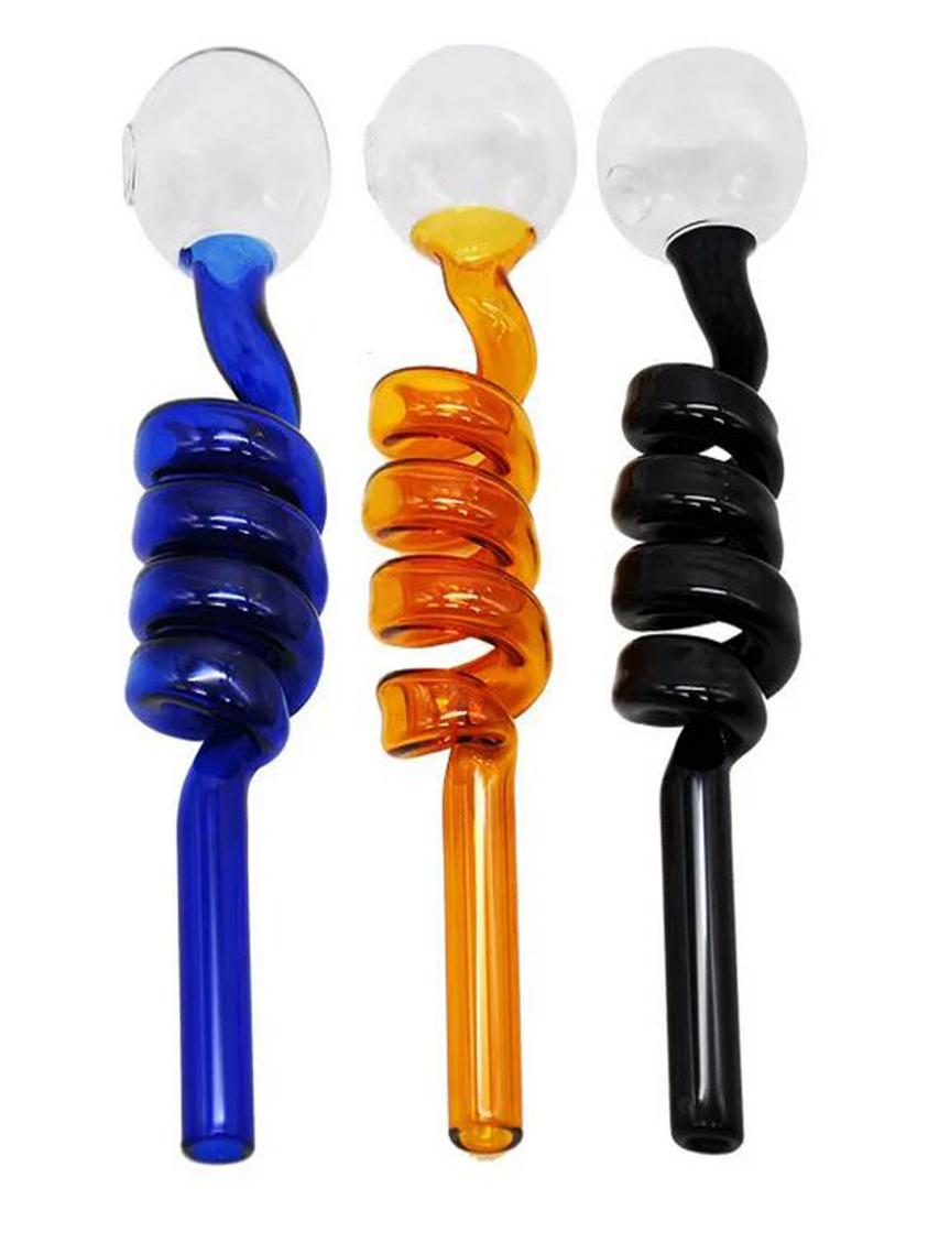 5.5? Glass Oil Burner Pipe SPIRAL