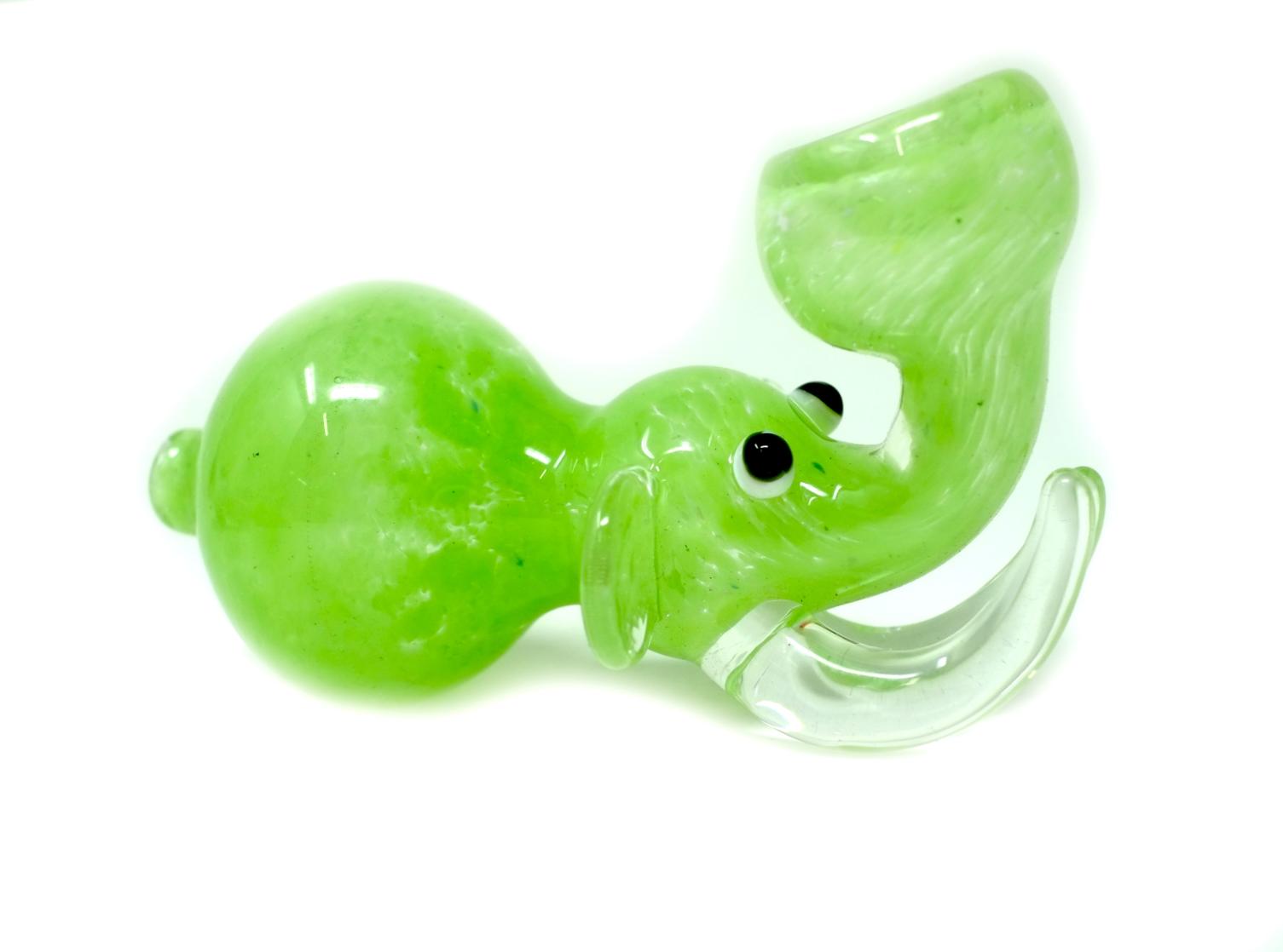 4.5'' Glass elephant Spoon handpipe