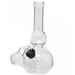 6'' Clear Round Beaker Glass Oil Rig w/ Attached Oil Burner (MADE