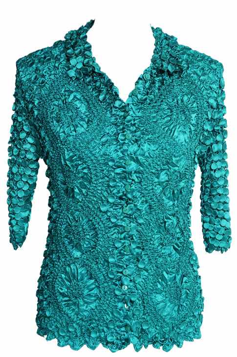 Coin Cardigan With Collar in DIAMOND Design