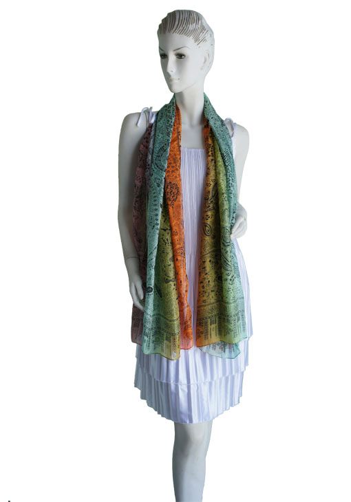 Paisley Summer Weight SCARF