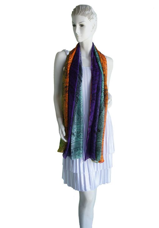 Paisley Summer Weight SCARF