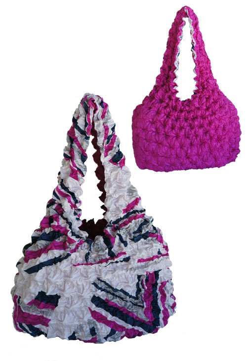 Reversible Popcorn Hand Bag