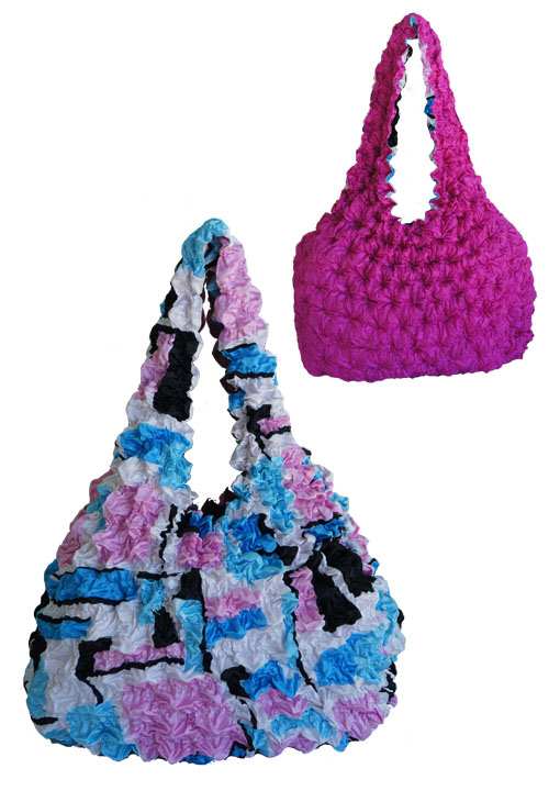 Reversible Popcorn Hand Bag