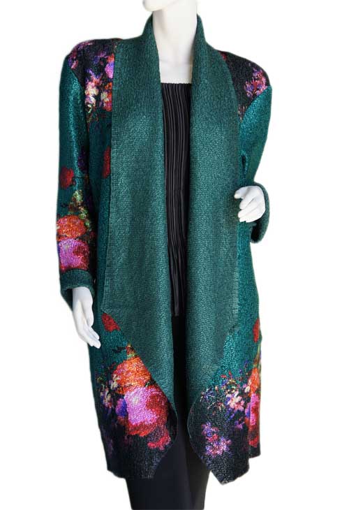 Art Crush Jacket with Multi Print