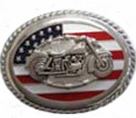 Stars & stripes  BIKER belt buckle