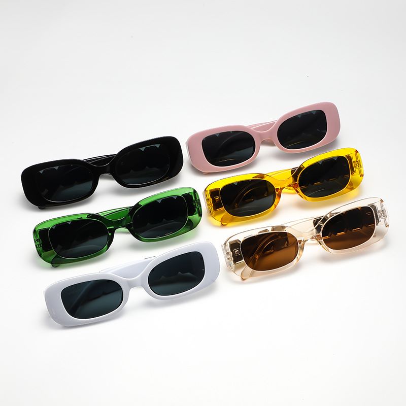 IG Style Simple Style Color Block Pc Square Women's SUNGLASSES