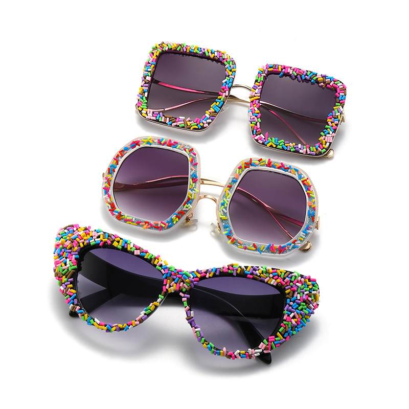 Streetwear Colorful Tac Cat Eye Full FRAME Women's Sunglasses