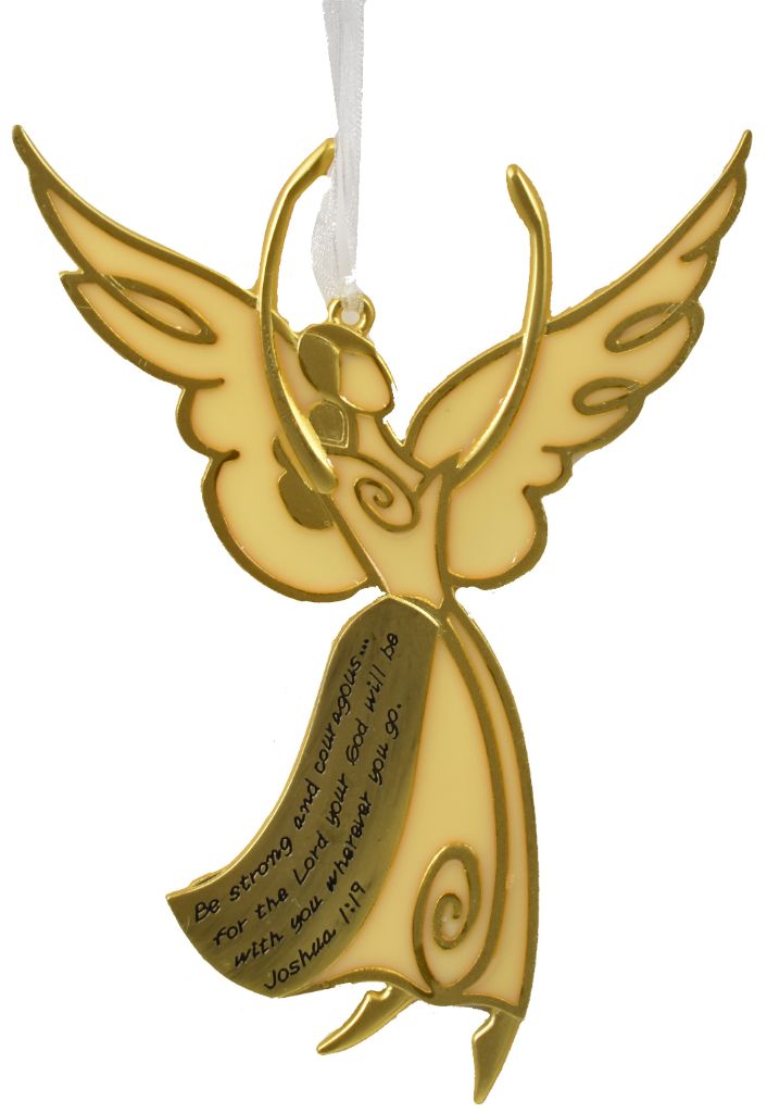 Angel Ornament - Joshua 1:19