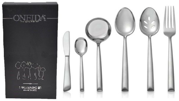 Oneida 6 Piece Serving Set - Satin Urbana