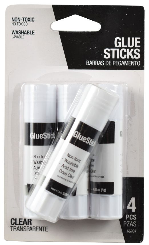 Glue Sticks - Pack of 4