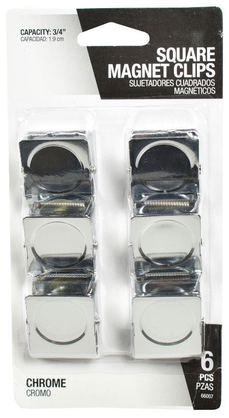 Square MAGNET Clips - Pack of 6