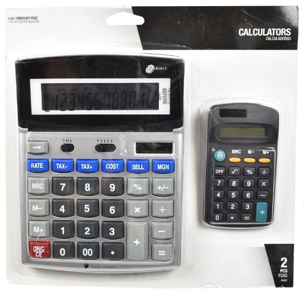 CALCULATOR 2 Pack