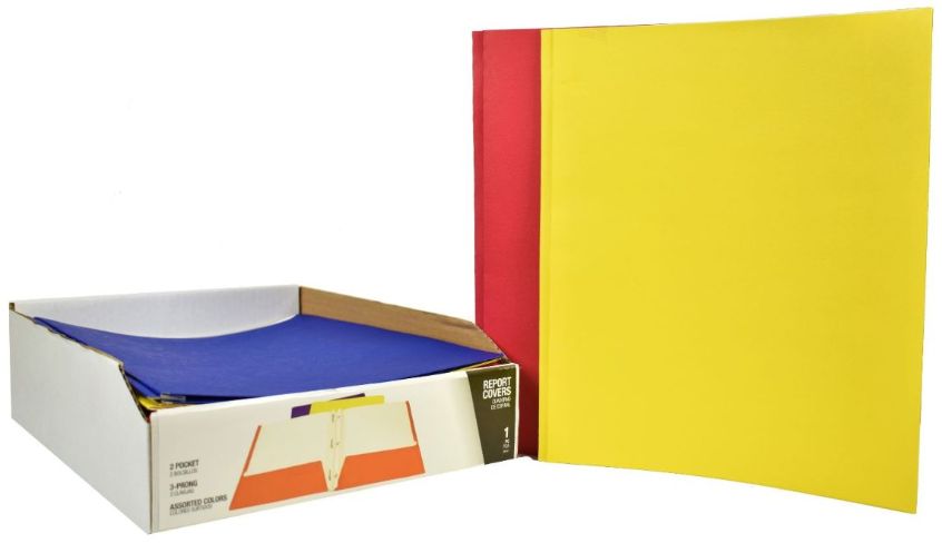 2-Pocket Report COVERs - Assorted Colors