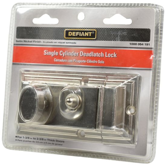 Single Cylinder Deadlatch Lock