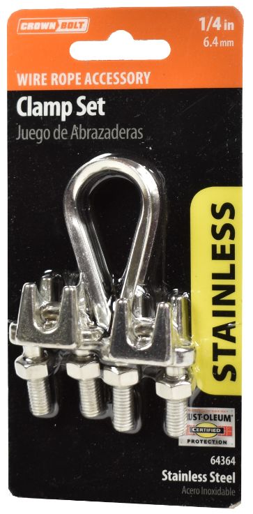 Wire Rope Clamp Set