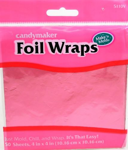 Purple Foil Wraps - 50 SHEETS