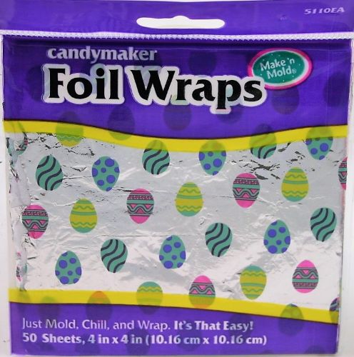 Easter Foil Wraps - 50 Sheets