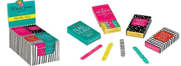 Mini NAIL Files - 4 Assorted