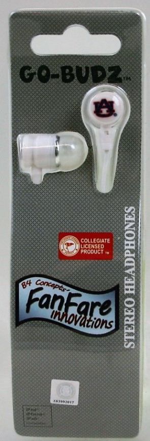 University of Auburn Go Budz - Earphones