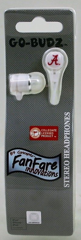 University of Alabama Go Budz - Earphones