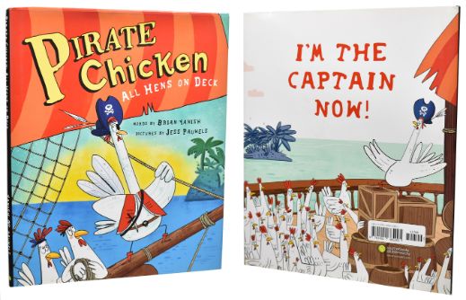 Pirate Chicken - All Hens On Deck Hardback Book