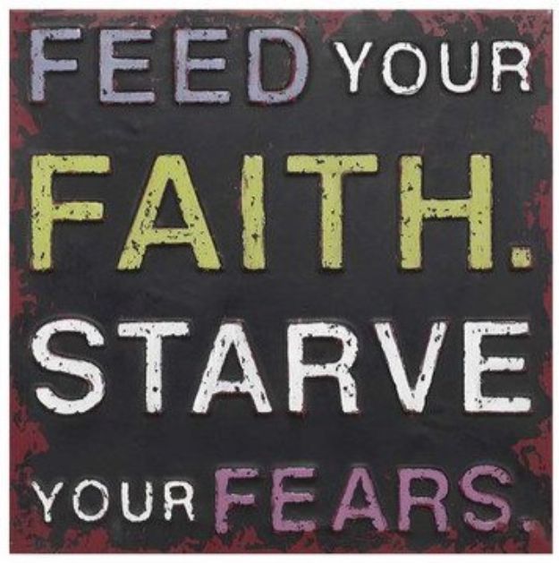 Feed Your Faith Wall Plaque