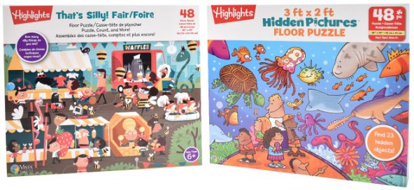 Highlights 48 Piece Floor PUZZLE - 2 Assorted