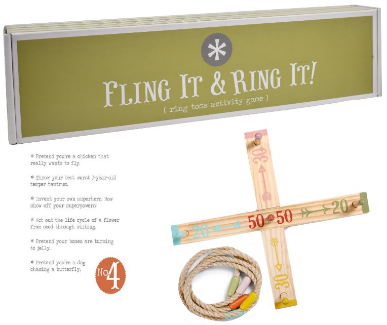 Fling It & RING It! RING Toss Activity Game