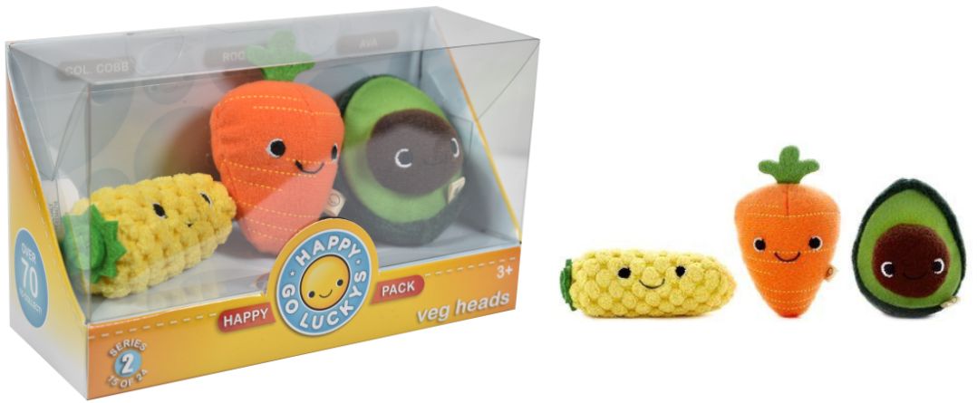 Hallmark Happy Go Luckys Happy Pack - Veg Heads