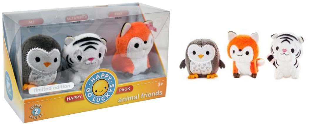 Hallmark Happy Go Luckys Happy Pack - ANIMAL Friends