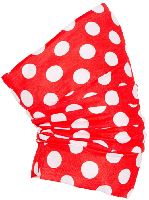 Tubular Gaiter & Multifunctional BANDANA Face Mask - Polka Dots