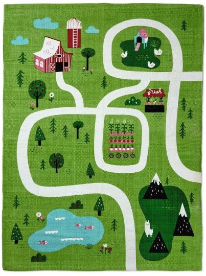 Hallmark Canvas Play Mat - On The Farm