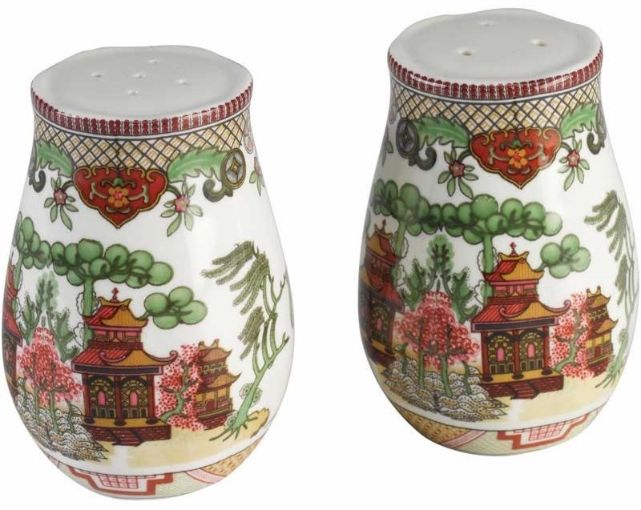 HEritagE Willow Salt & PEppEr SEt