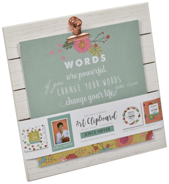 Joyce Meyer Art Clipboard