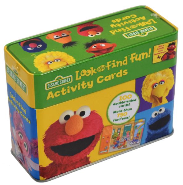 Look And Find Activity Cards - Sesame Street